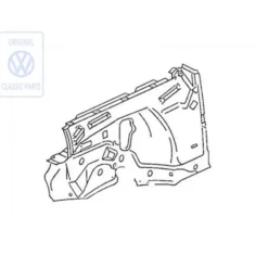 867 809 101 A : Carrosserie de roue pour VW Polo MK2