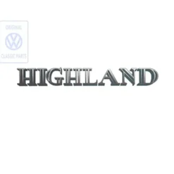 3A9 853 431 C Z44 : autocollant - sticker - Folien-Schriftzug Highland