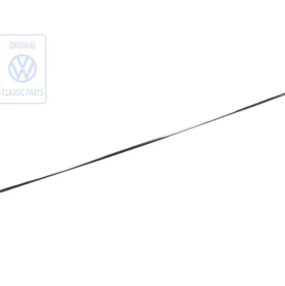 Baguette de capot d'origine pour Volkswagen Coccinelle standard (1972-1977) - Aluminium