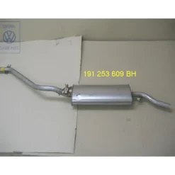 191 253 609 BH : silencieux d'échappement - exhaust silencer - Nachschalldaempfer