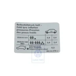 3B0 010 276 J : - Kennschild
