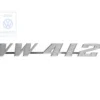 415 853 687 B : - side window - Schriftzug VW 412