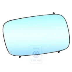 358 857 522 B : Verre de rétroviseur pour VW Passat B3