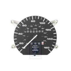357 957 033 C : compteur de vitesse - speedometer with kilometre trip recorder - Tachometer
