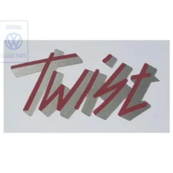 871 853 750 F ST5 : emblème - emblem - Schriftzug TWIST
