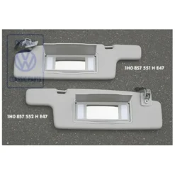 1H0 857 552 H E47 : pare-soleil - sun visors - Sonnenblende