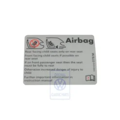 1H0 010 079 M : Autocollant pour VW T4