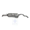1J5 253 609 BB : Silencieux arrière pour VW Golf Mk4