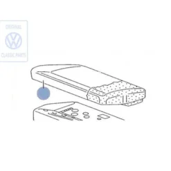 701 881 406 K EEM : seat cover - Sitzbezug