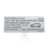 2K0 010 422 J : - Kennschild