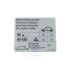 5K0 010 719 K : Étiquette pour VW Golf Mk6