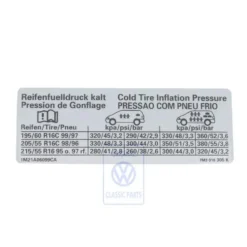 7M3 010 305 K : - Kennschild