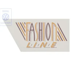 155 853 687 N : - foil inscription fashion line - Folienschriftzug Fashion Line