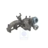 038 253 019 Q : exhaust gas manifold with turbo charger - Turbolader
